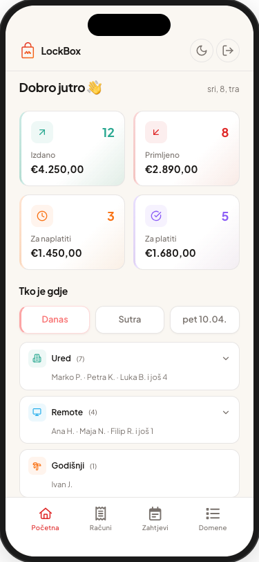 LockBox — Mobile